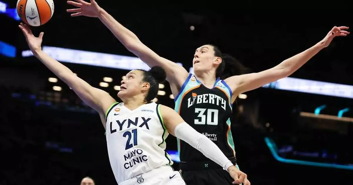 No. 8-seeded Liberty sweep top-seeded Lynx 87-71 in quarterfinals, advance to WNBA semifinals