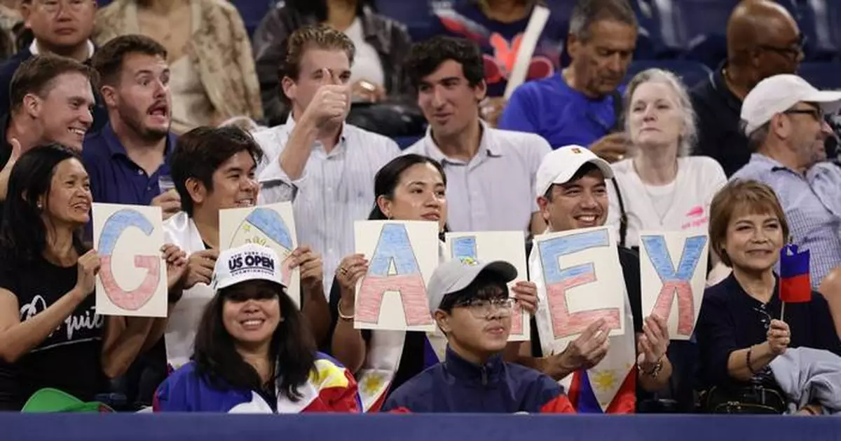 Alex Eala's many fans descend on US Open, bearing Filipino flags and lots of love