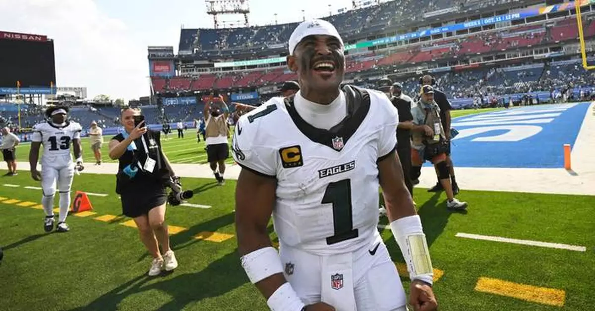 Eagles look to add to perfect start by stopping the Bears' rushing attack on Monday night