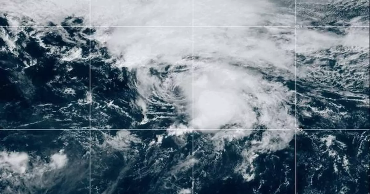 Tropical Storm Hanna forms in the Atlantic Ocean and isn't threatening land
