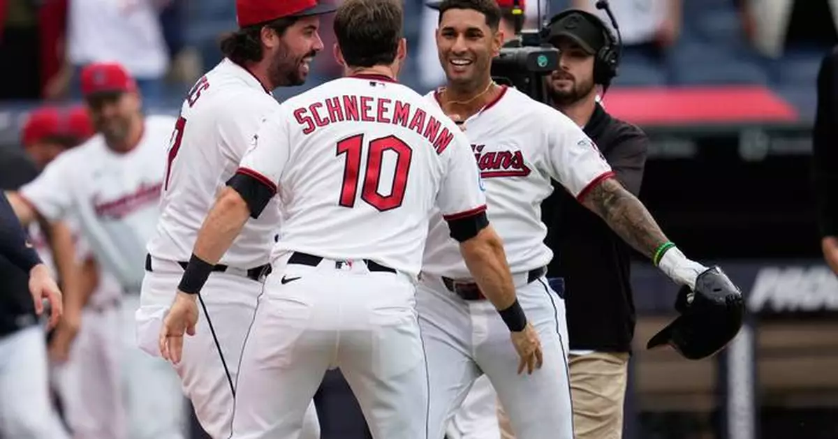 'Impressive' Brayan Rocchio of Guardians becomes 6th player with grand slam and walk-off HR in game