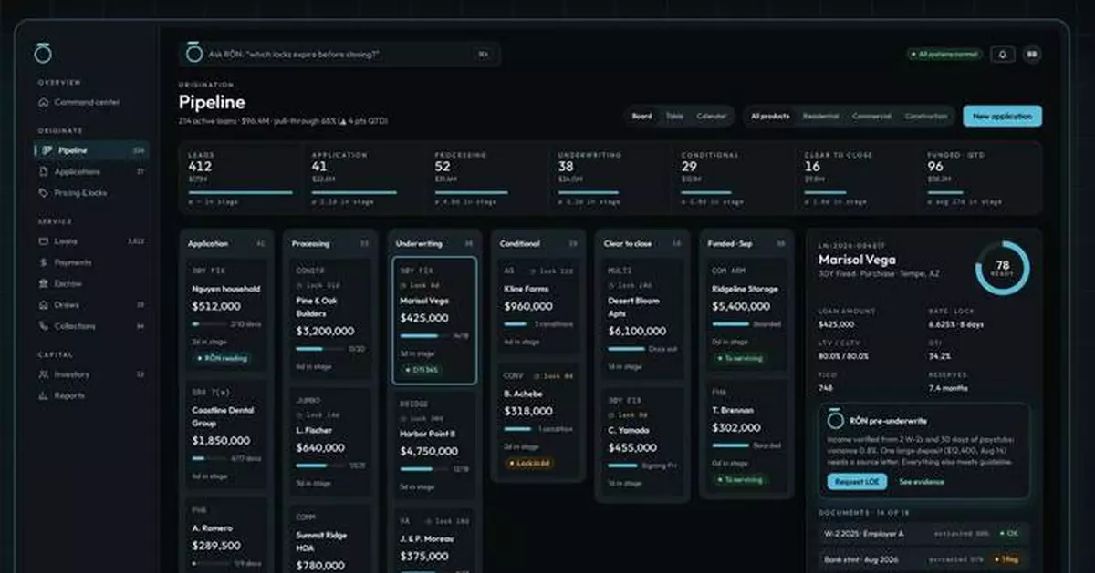 Kaizen AI Lab Launches enviRŌNment Lending, Fully AI-Supported Software That Originates and Services Loans in One Platform