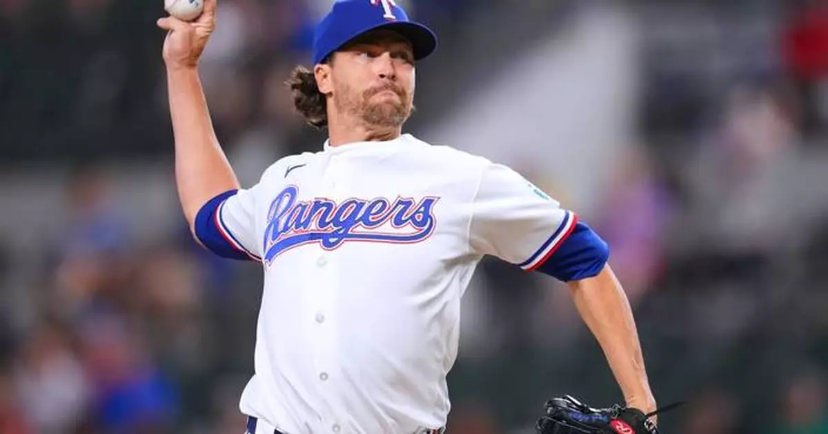 DeGrom strikes out 8, allows 1 hit in 7 shutout innings as the Rangers beat the A's 8-1