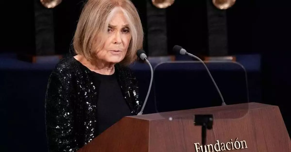 Gloria Steinem, a potent voice of US feminism and co-founder of Ms. Magazine, dies at 92