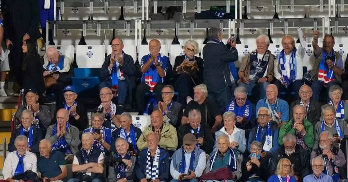 Como gives older fans prime seats for Champions League debut and team delivers a 4-1 win