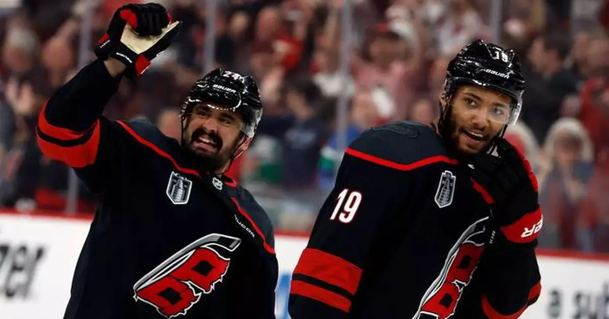 Hurricanes' Jarvis still grinding back from shoulder surgery as Stanley Cup champions open season