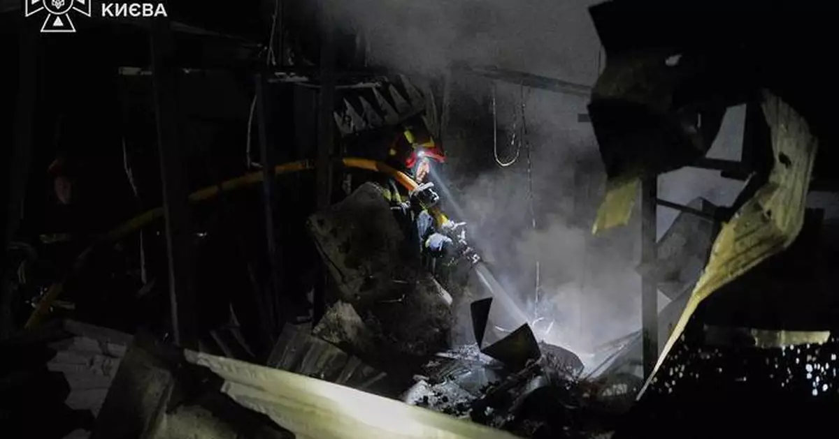 A sixth straight day of Russian strikes hammers Kyiv, killing at least 12