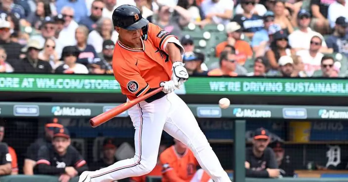 Hao-Yu Lee doubles and triples in 7-run 8th as Tigers rally past Rockies 11-7