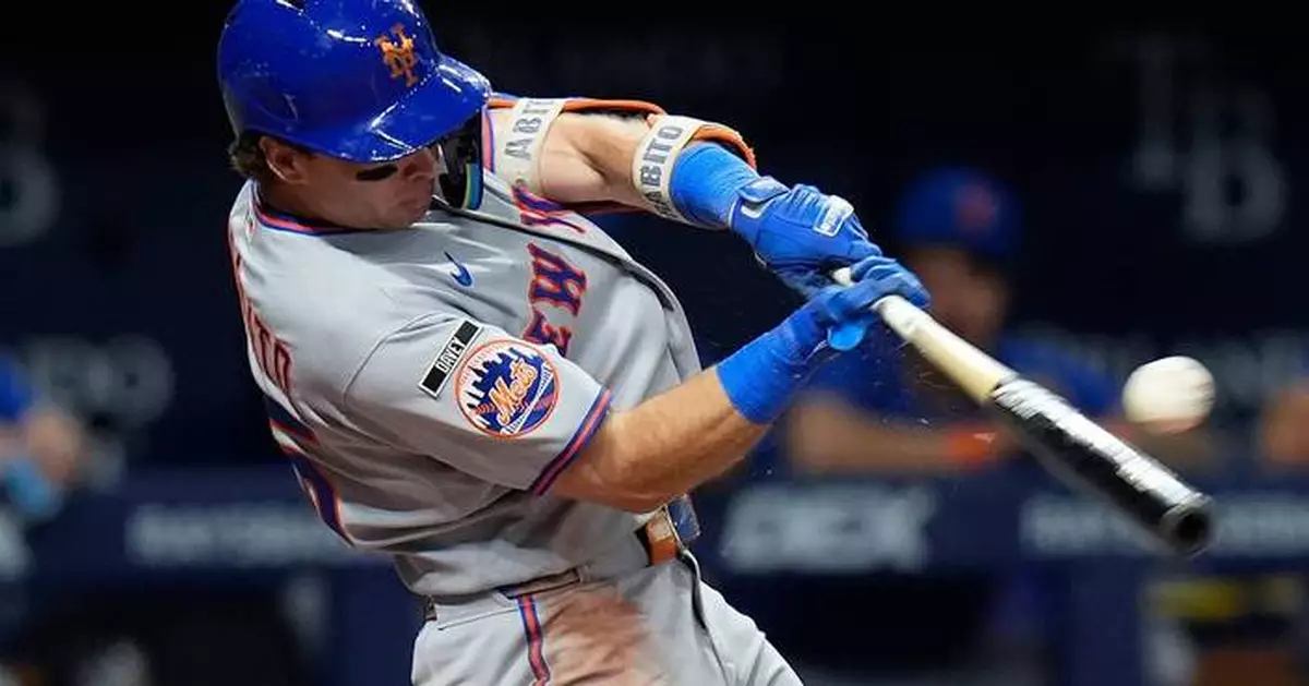 Nick Morabito sparks Mets with 3-run double for first hit, makes dazzling catch in 10-4 win vs. Rays