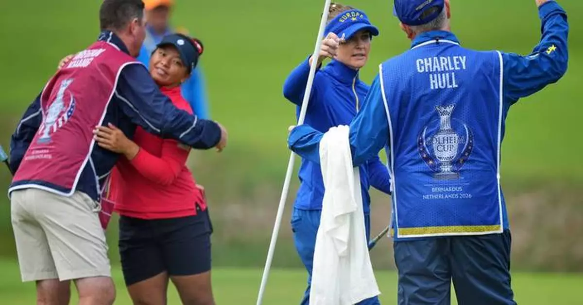 Redemption day. Woad guarantees Team Europe’s Solheim Cup victory after Hull wins the opener