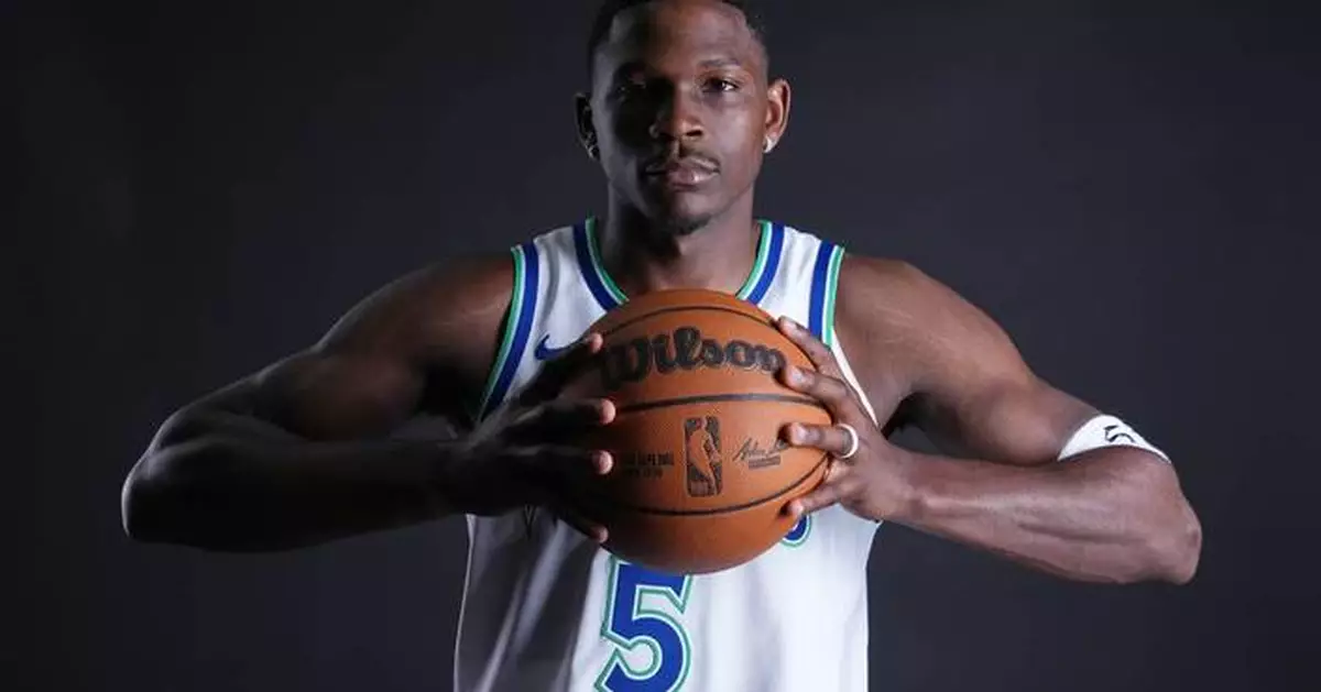 Anthony Edwards is all smiles after a position switch and a fun summer with his T-wolves teammates