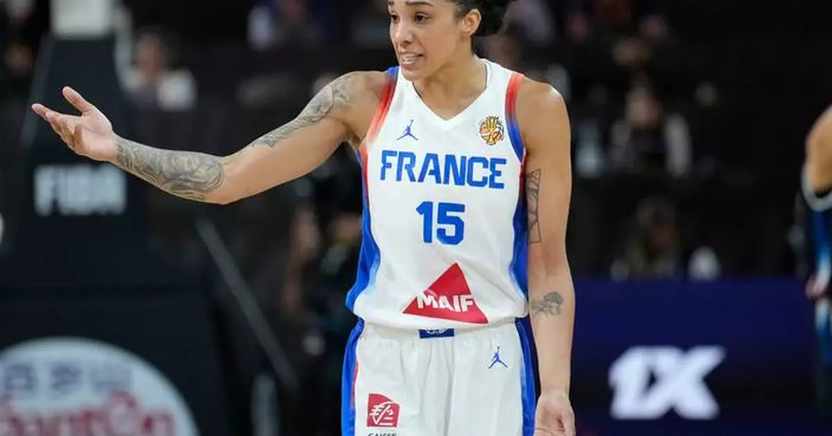 Record-breaking France aims for medal round of women's FIBA World Cup for first time in 73 years