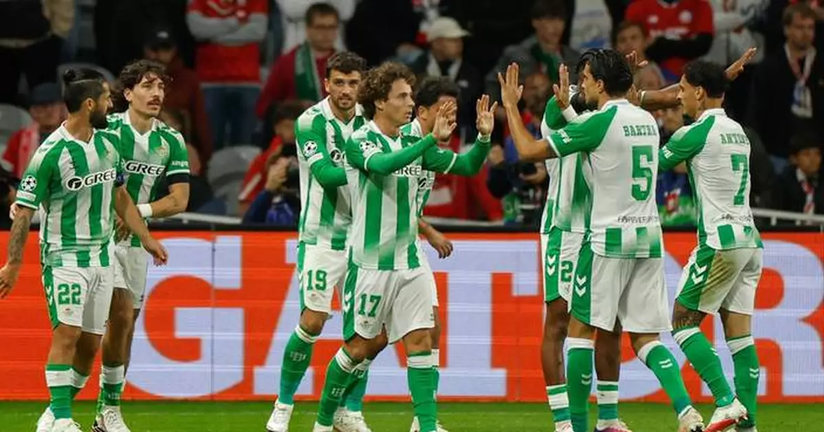 Ireland forward Troy Parrott shines again sealing Real Betis win on Champions League return
