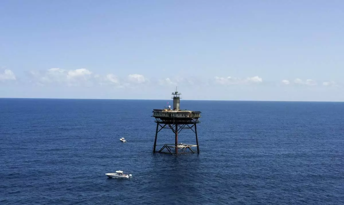 Tint World® Automotive Styling Centers™ and XPEL recently applied protective window film to the Frying Pan Shoals Tower, a decommissioned U.S. Coast Guard light station located 34 miles off the North Carolina coast, now operating as a nonprofit eco-tourism destination. The XPEL window film helps the off-grid structure block a significant amount of solar heat to conserve battery and generator power.