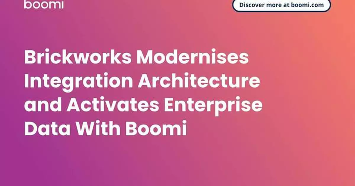 Brickworks Modernises Integration Architecture and Activates Enterprise Data With Boomi