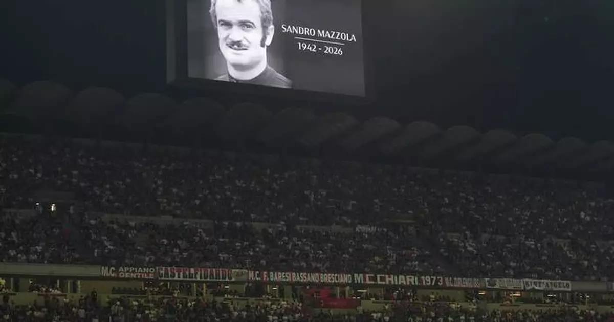 Juventus condemns fans who interrupted a minute’s silence for Inter and Italy star Sandro Mazzola
