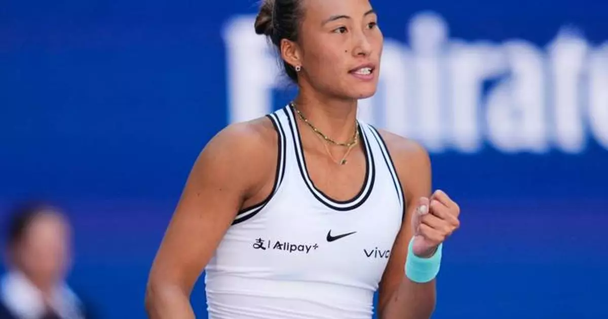 Zheng Qinwen erases another 5-0 deficit and beats Iga Swiatek to reach the US Open quarterfinals