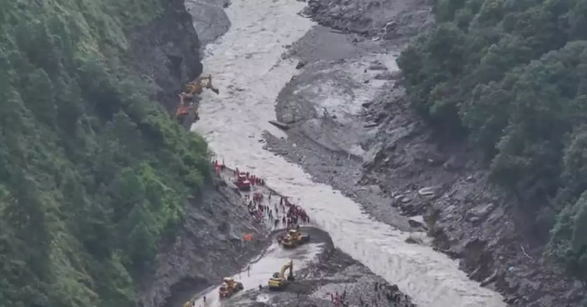 Rescuers recall race against time to reopen road lifeline in mudslide-hit Gyirong