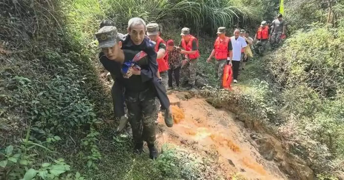 Rescuers intensify search efforts in mudslide-hit village in east China's Jiangxi