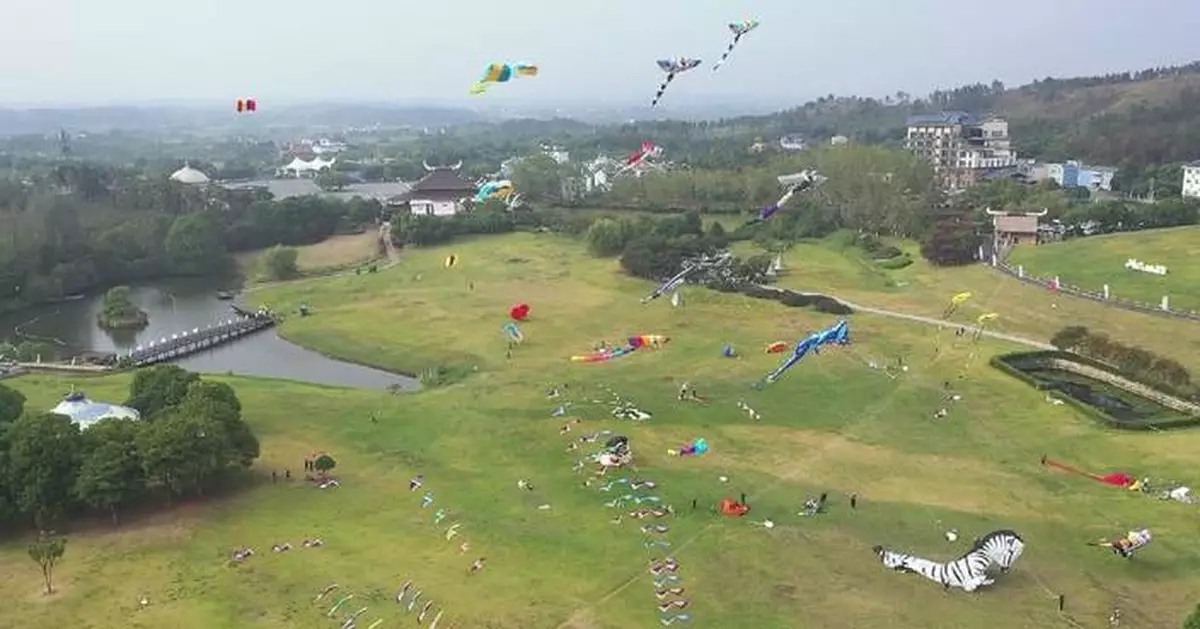 Central China's Wuhan hosts world-class kite event