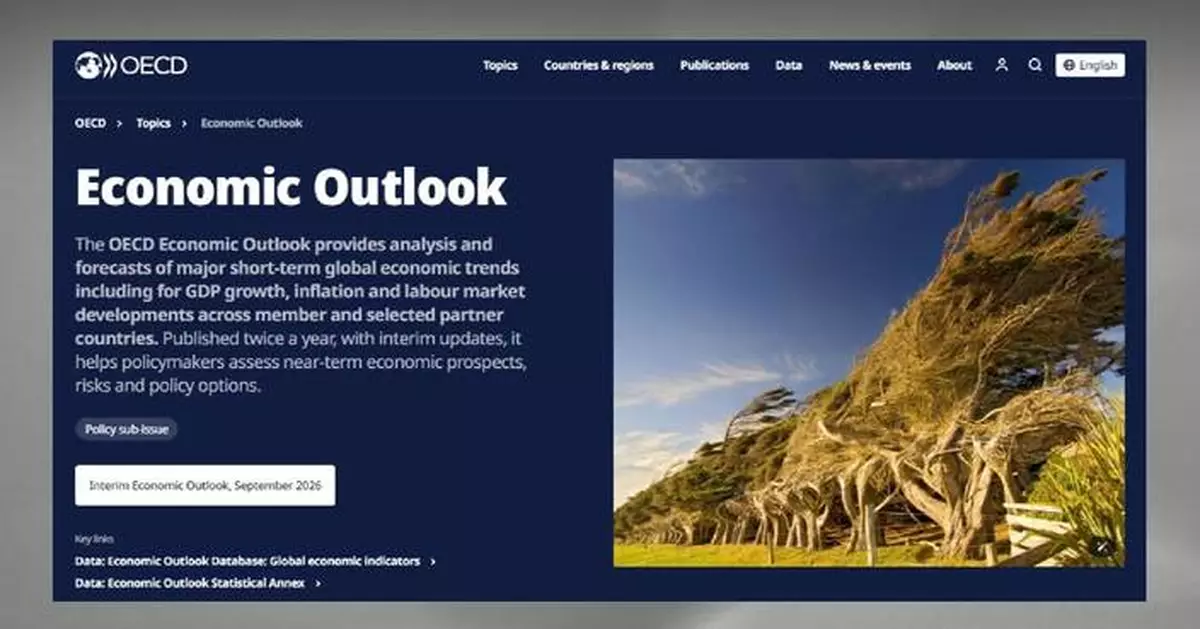 Global economic growth projected at 2.9 pct in 2026: OECD