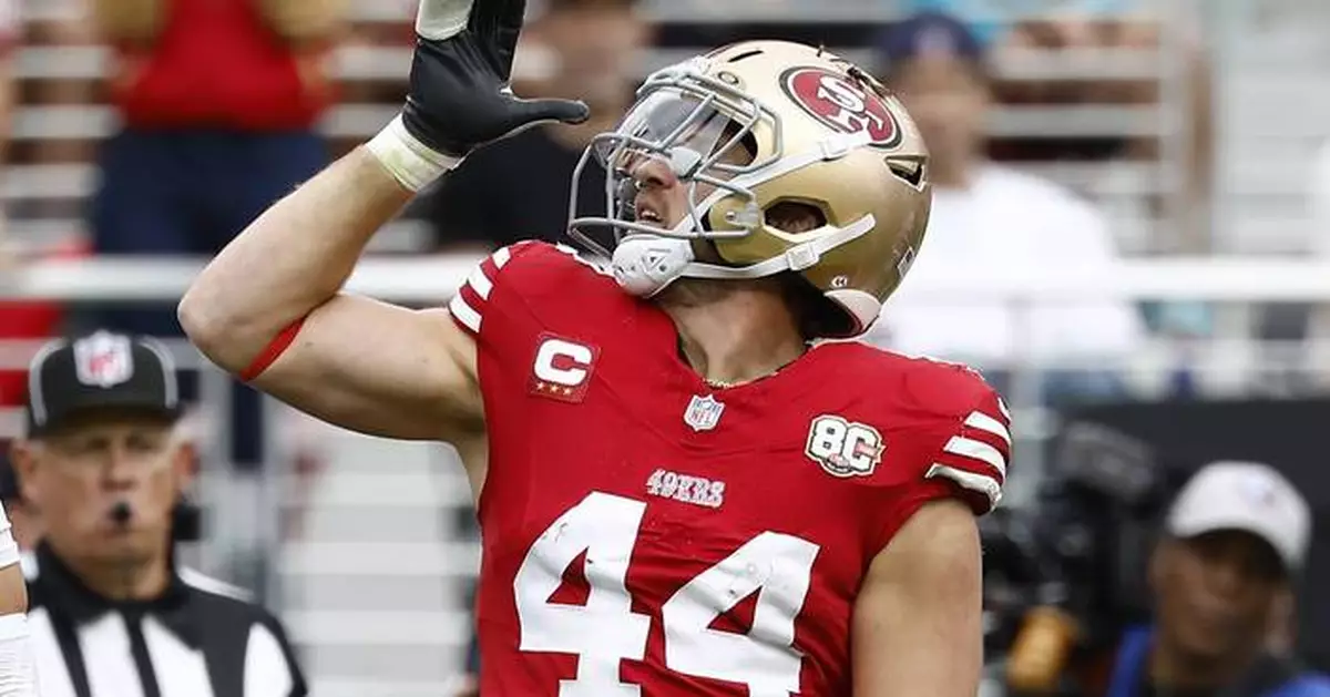 Kyle Juszczyk gets fined for chugging celebration that NFL says was beer and he says was juice