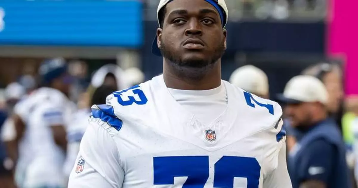 Cowboys guard Tyler Smith will miss at least a month with thumb injury that needs surgery