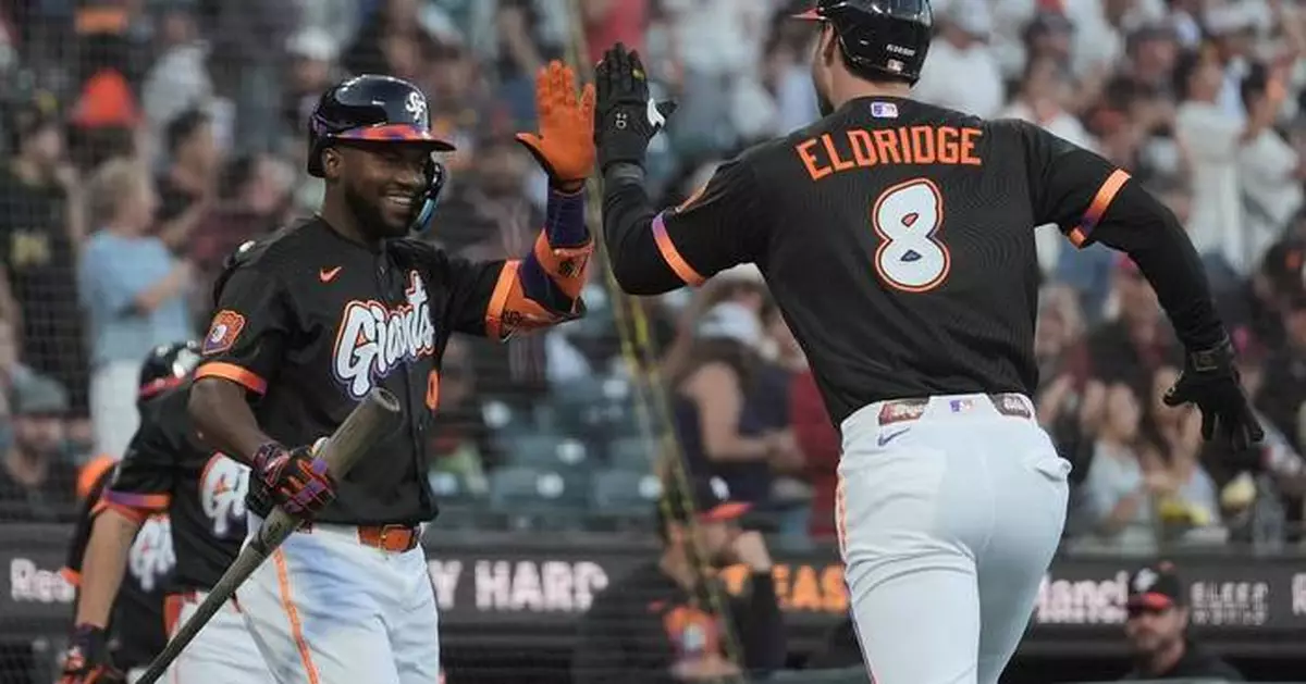 Home runs by Bryce Eldridge, Christian Koss lead Giants past Cardinals 2-1
