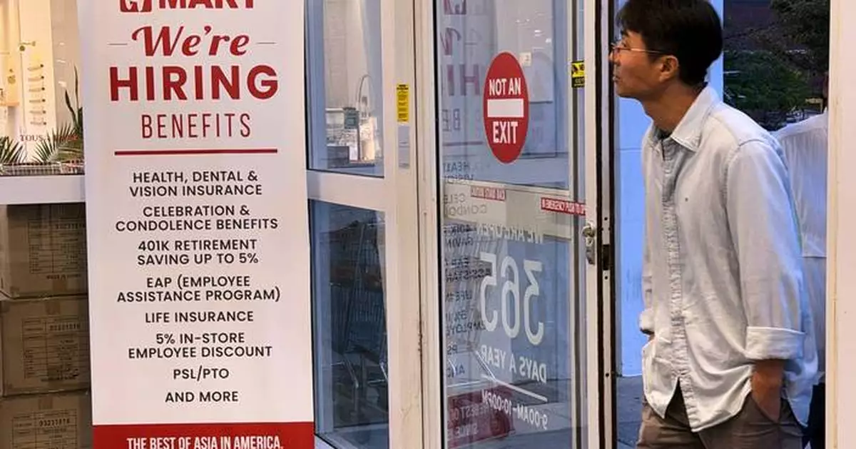 Claims for unemployment benefits drop to 197,000, the lowest since mid-July as layoffs remain rare