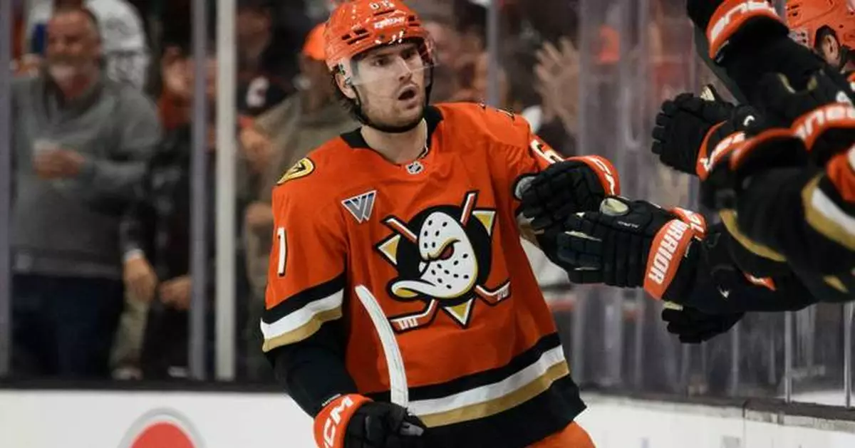 Ducks sign Cutter Gauthier to a 6-year, $81 million contract on the eve of training camp