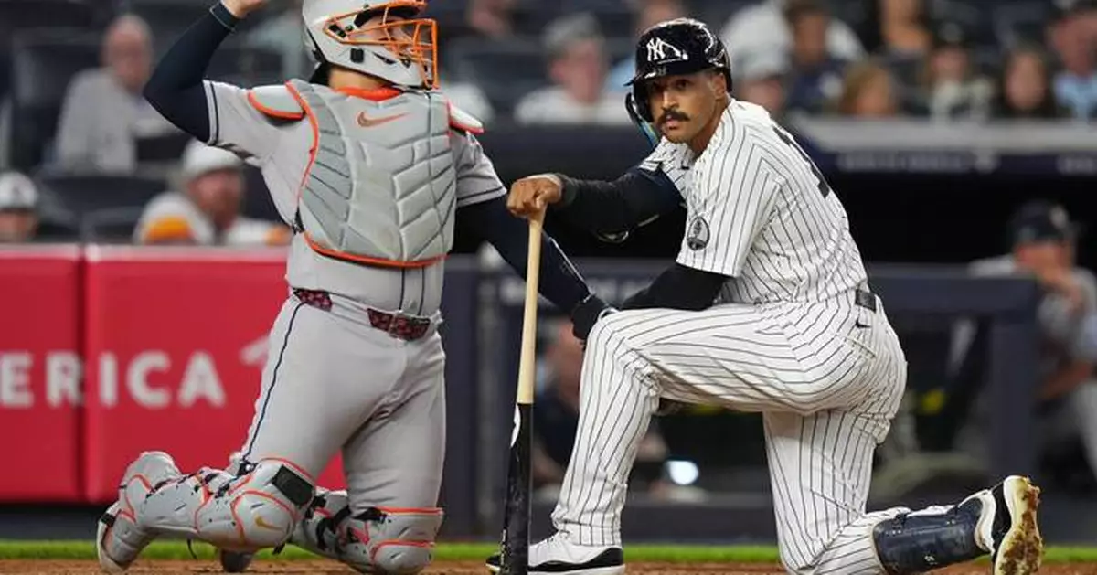 Yankees place outfielder Trent Grisham on injured list. Aaron Judge takes batting practice again