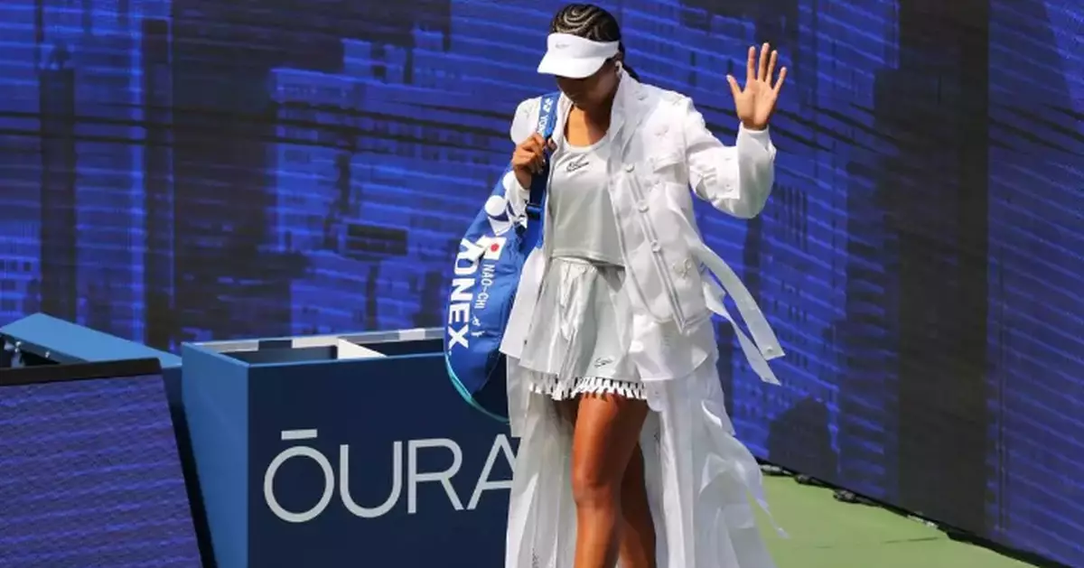 Naomi Osaka exits U.S. Open, but not before displaying one more 'swaggy' fashion ensemble