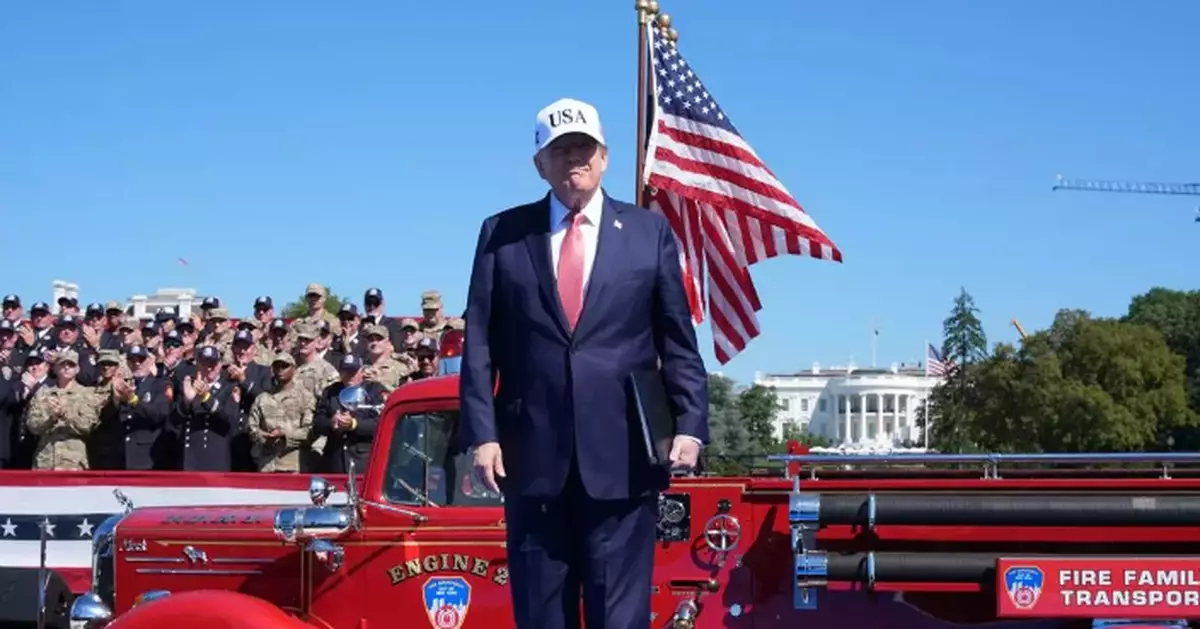 The Latest: Trump centers himself in pitch to midterm voters, promising payouts if the GOP wins