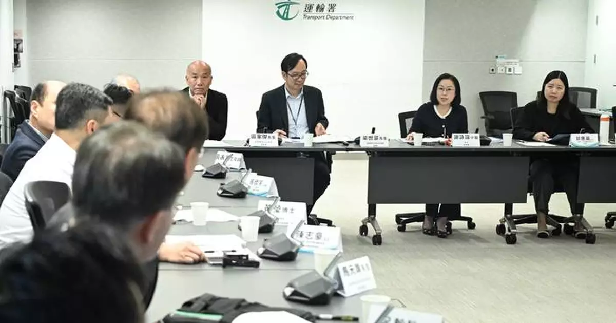 TD's Autonomous Vehicle Applications Promotion Working Group Follows Up on Hong Kong's First Five-Year Plan and Policy Address Initiatives