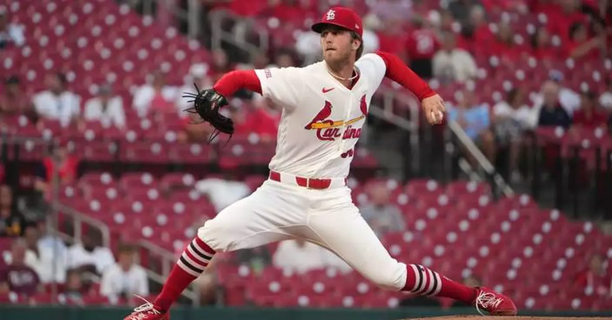 Quinn Mathews pitches Cardinals past Giants 2-1 as Alec Burleson adds to MLB-best RBI total