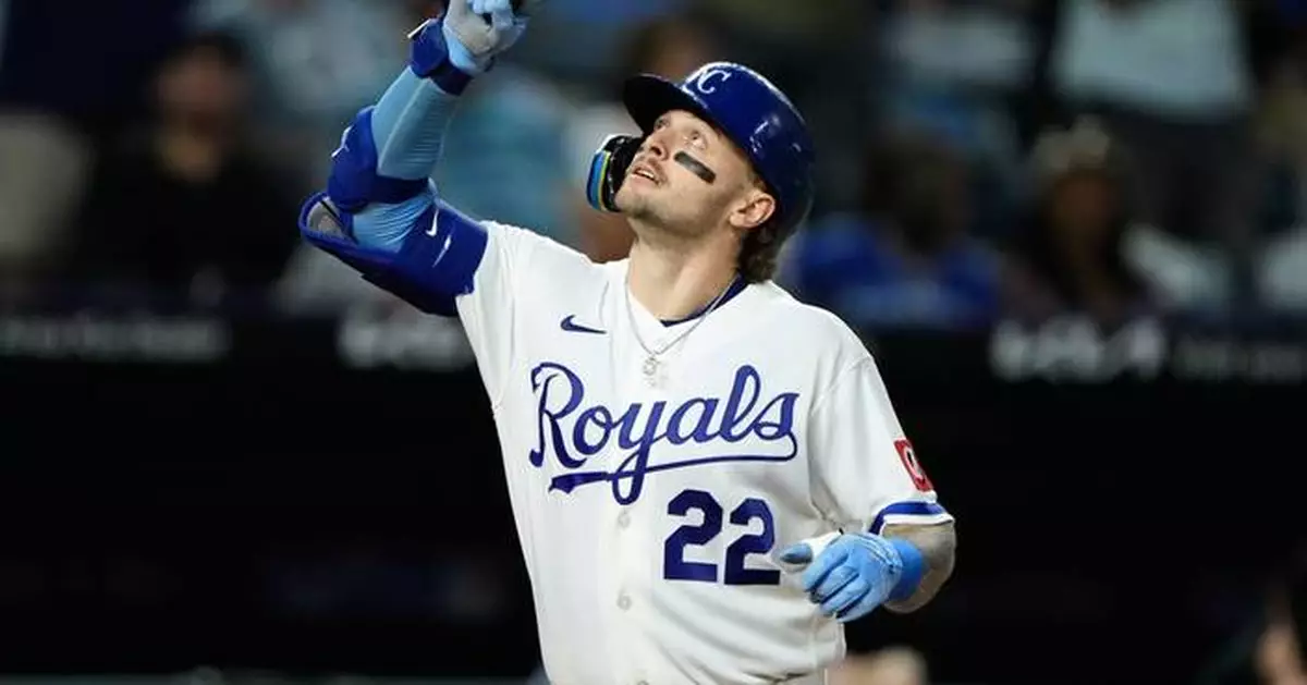 Jensen finishes a single shy of the cycle to help Royals win 7-3 and avoid sweep against Marlins