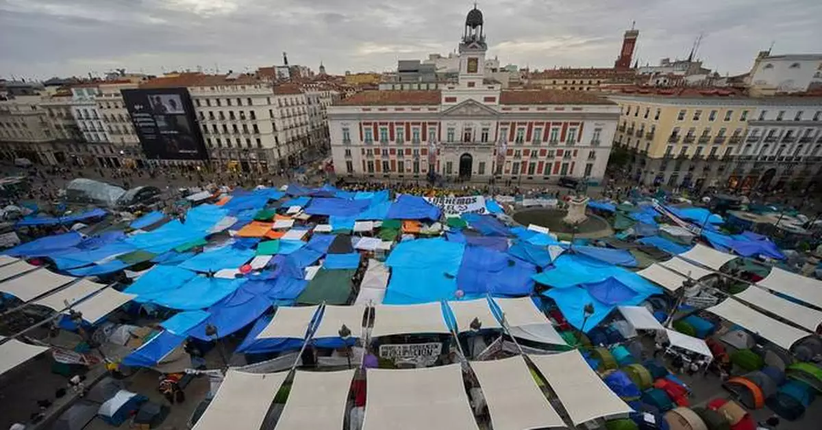 What to know about Spain's housing protests sparked by the eviction of the 87-year-old Maricarmen