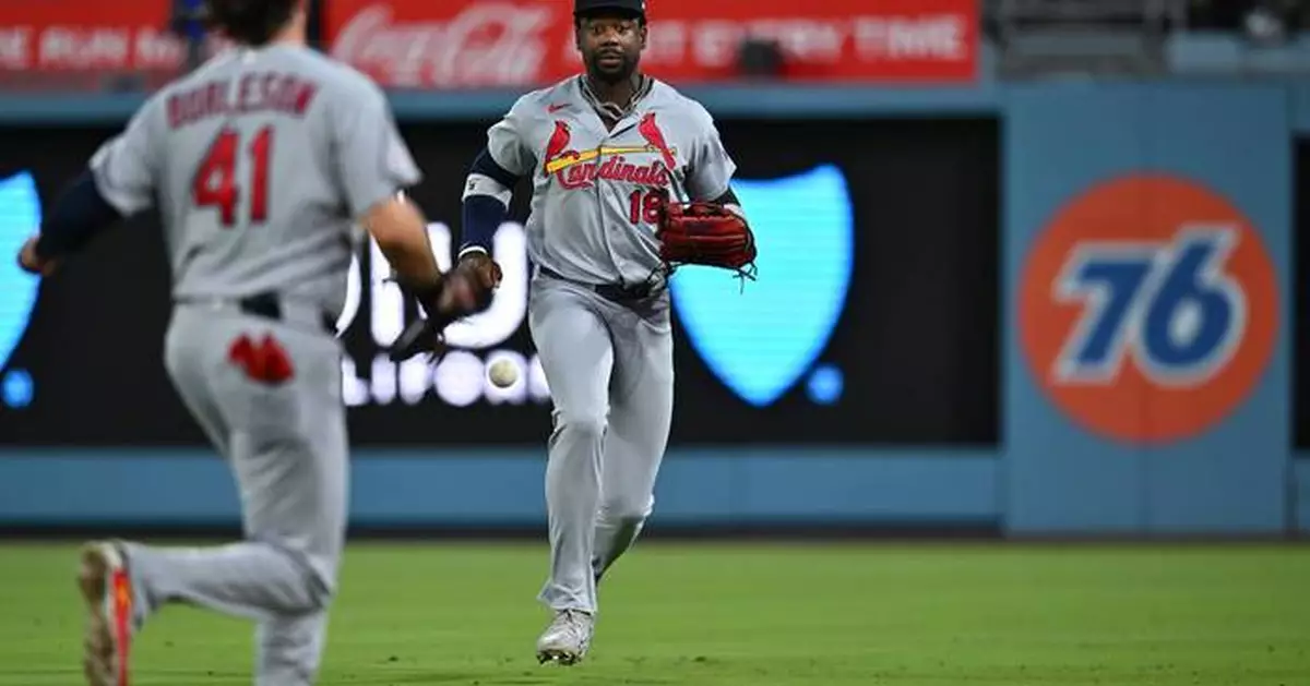 Saggese hits go-ahead single in the 10th in the Cardinals' 8-6 victory over the Dodgers