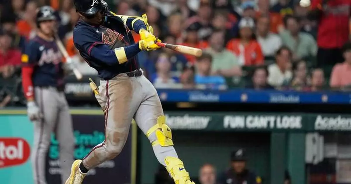 Acuña grand slam leads Braves to 6-3 win, dropping Astros from AL West lead