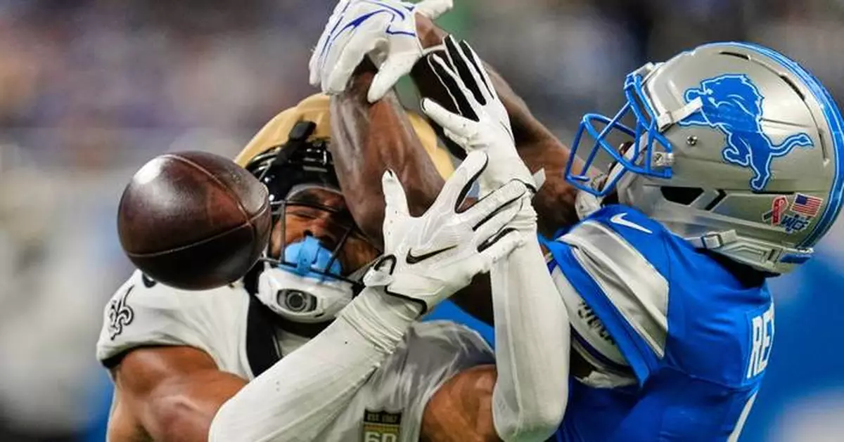 Lions escape with 31-30 win over Saints in OT after Kellen Moore chooses to go for 2 and the win