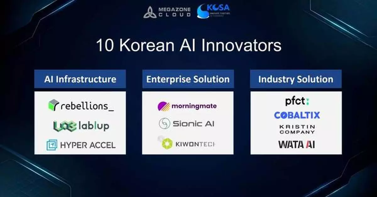 KOSA and MegazoneCloud Host ‘AX Pavilion’ at Tech Week Singapore 2026