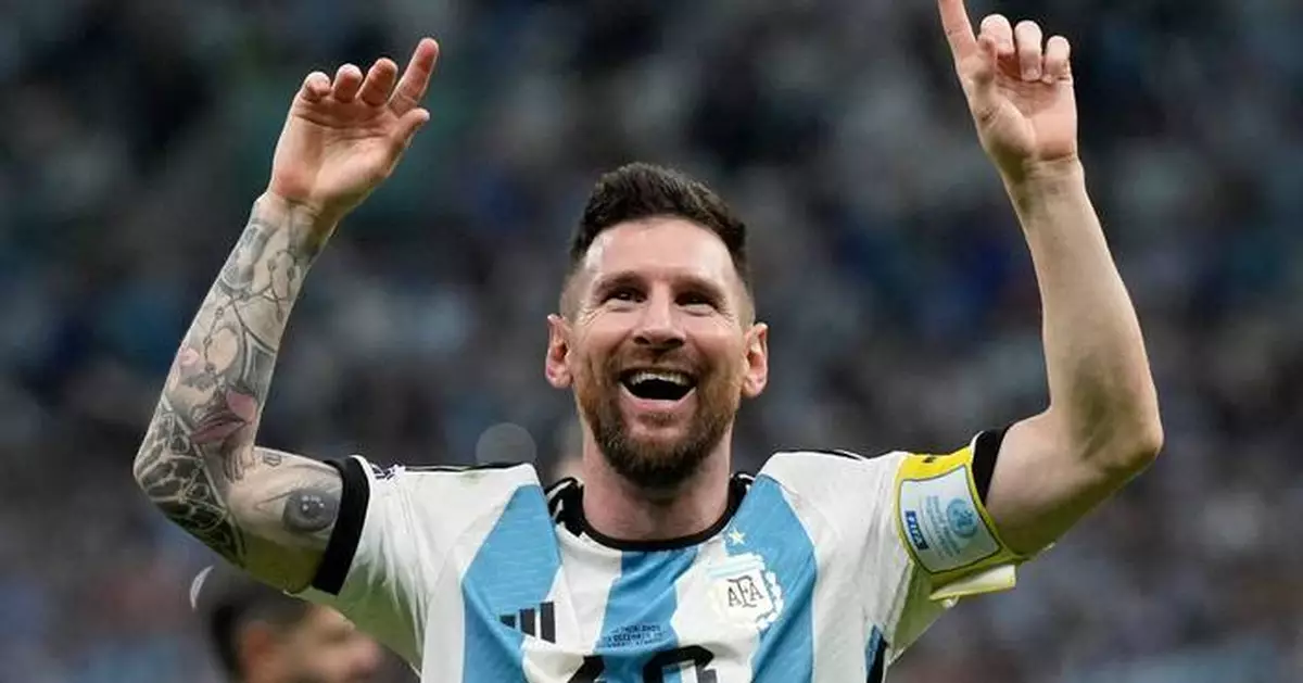By the numbers: A look at Lionel Messi's 21 years with Argentina