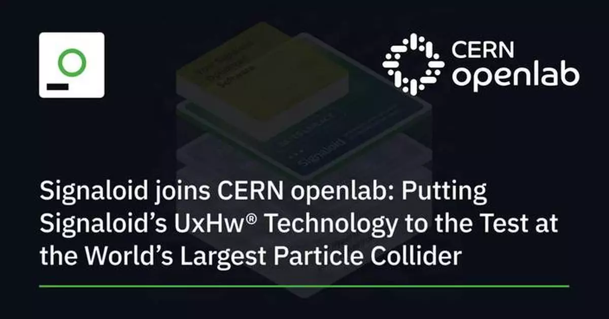 Signaloid Joins CERN openlab's Heterogeneous Architectures Testbed to Explore the Future of Scientific Computing