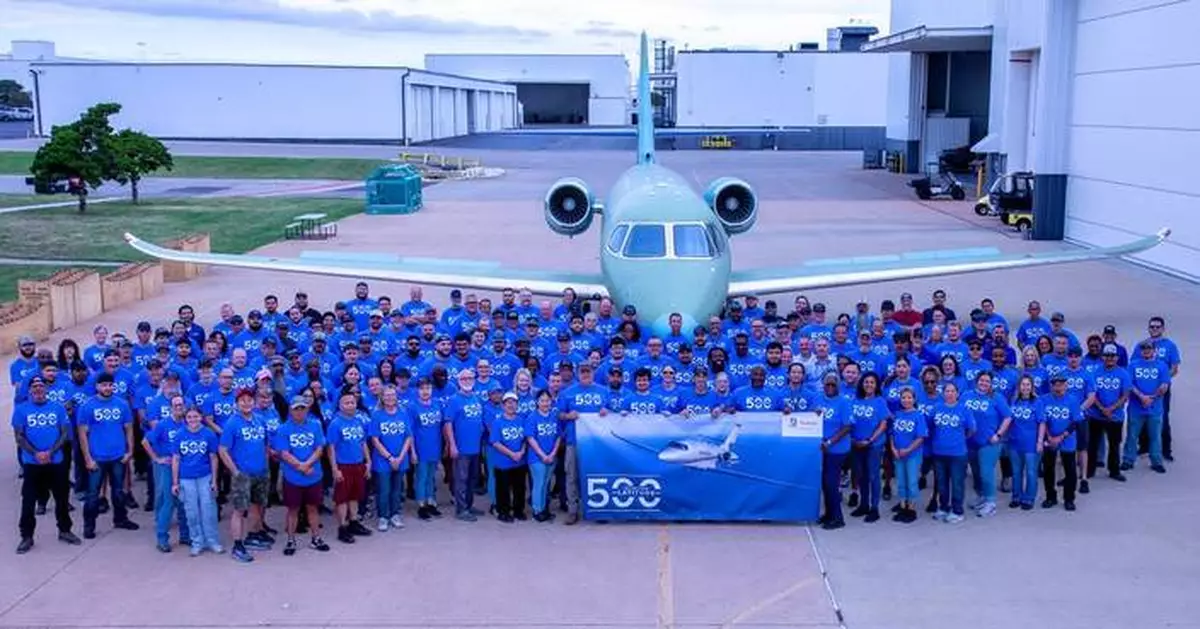 Textron Aviation Marks 500th Cessna Citation Latitude Rollout