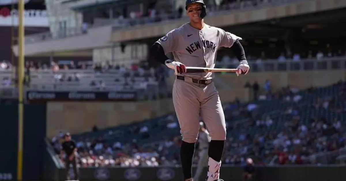 Yankees star Aaron Judge has injection in sore right calf, making status for postseason uncertain