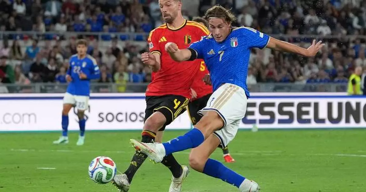 Pio and Sebastiano Esposito start for Italy, a first for brothers since 1915
