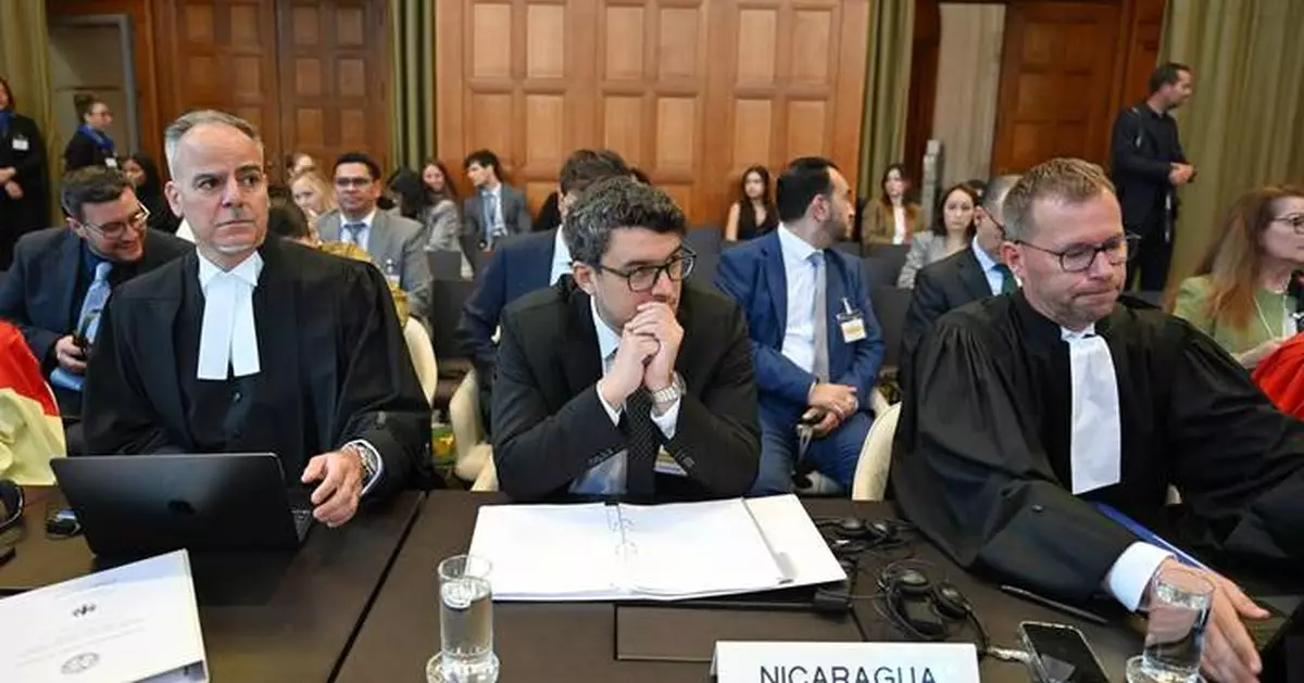 Nicaragua tells top UN court Germany is violating international law by selling weapons to Israel