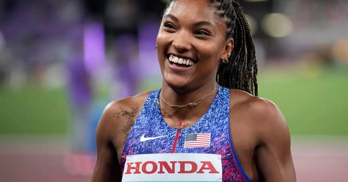 Long jump champion Davis-Woodhall posts harrowing video of her head-on car crash