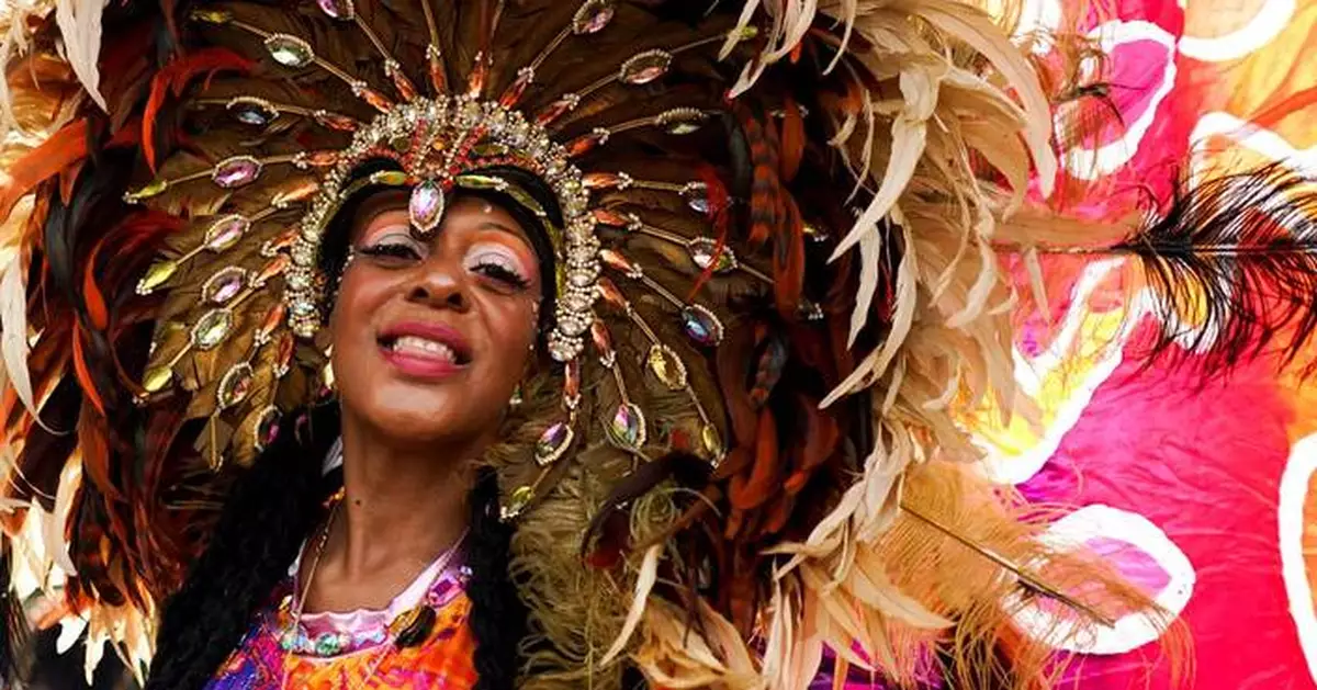 Photos show revelers celebrating Caribbean culture at London's Notting Hill Carnival