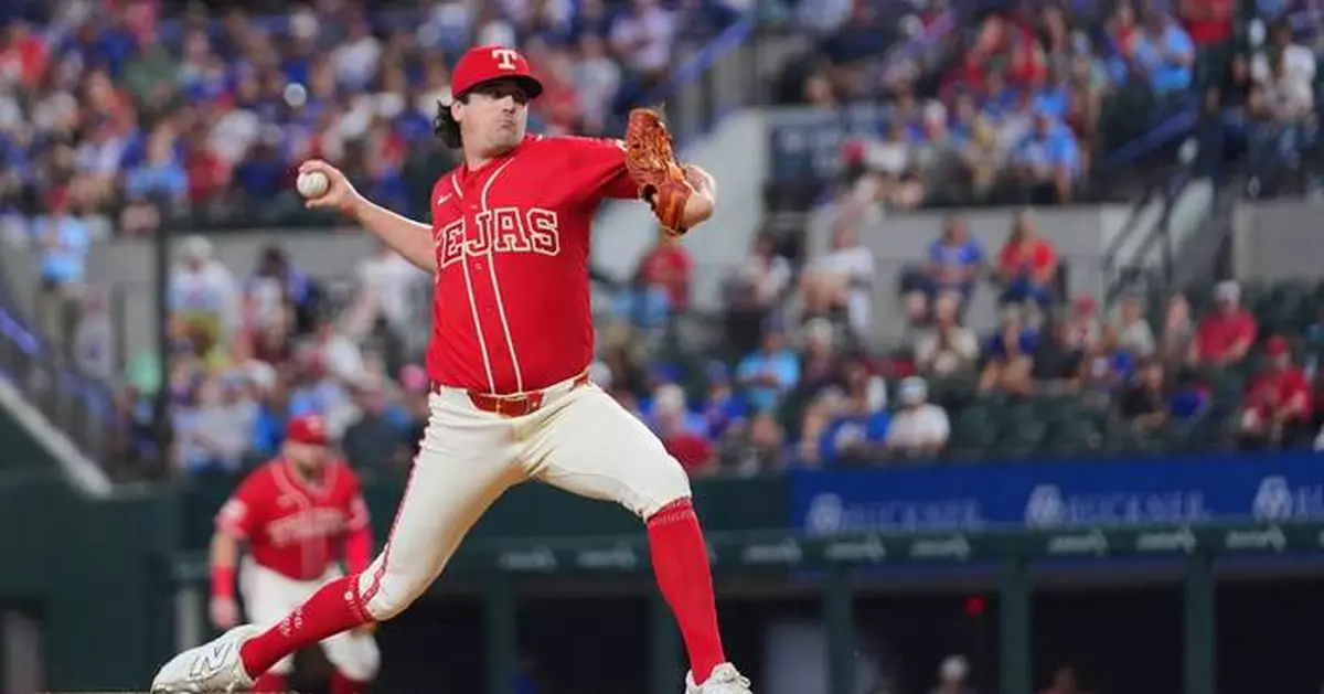 AL West-leading Texas puts Cal Quantrill on the injured list with right lat tightness